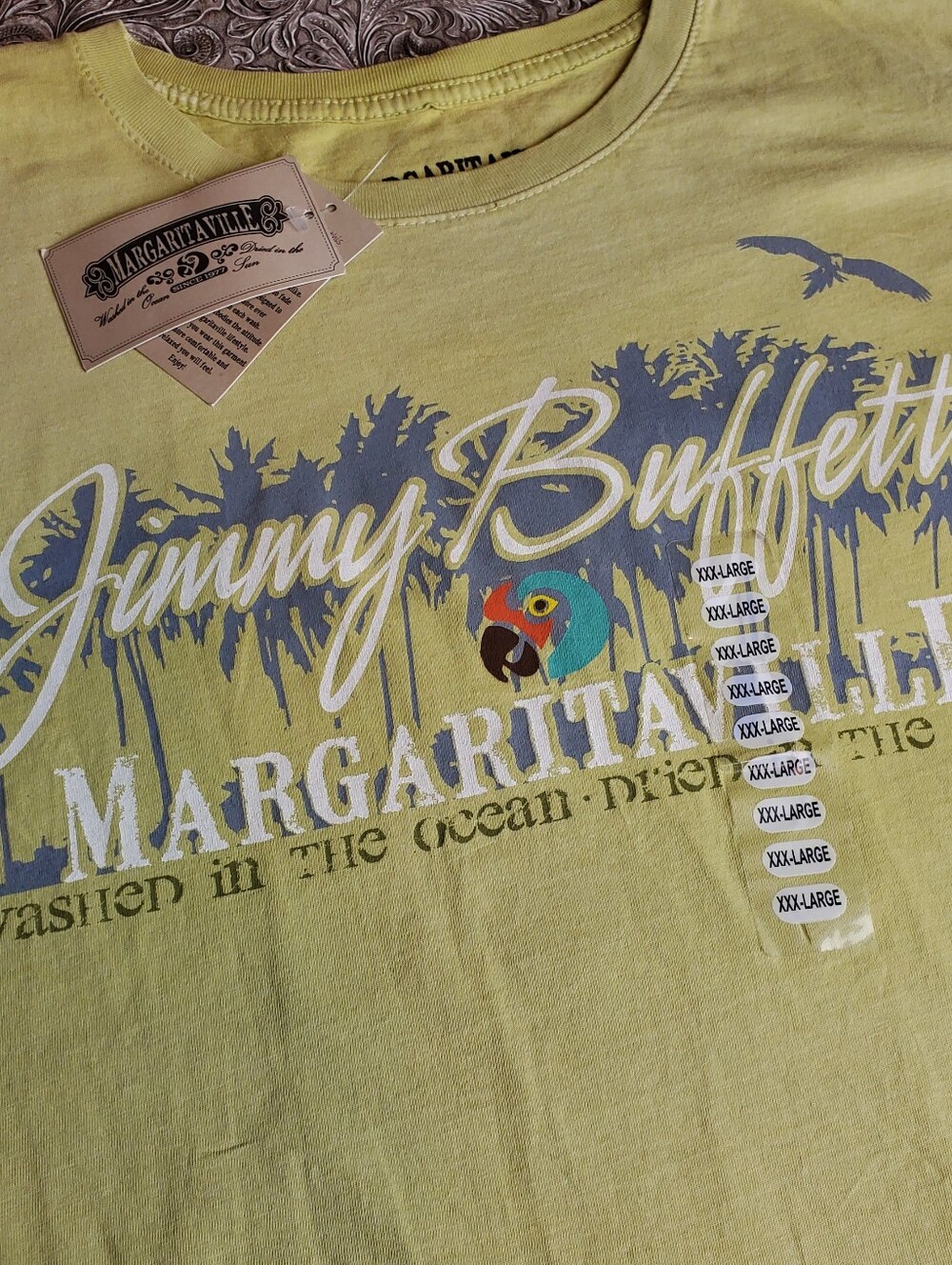 NWT Jimmy Buffett Margaritaville Parot Tee Sz. 3XL